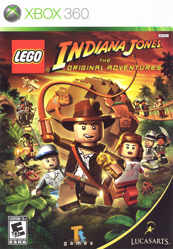 LEGO Indiana Jones: The Original Adventures box art for Xbox 360
